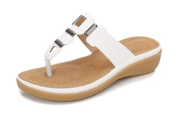 AWSAYS 2019 Sommer Mid-Slip-Sandalen Und Hausschuhe, LäSsige Und Bequeme Damen-Sandalen