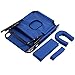 G Chaise Lounge Chair Outdoor Folding Bed Patio Beach Camping Recliner w/Hole for Face Pool Yard, Support 300 Lbs