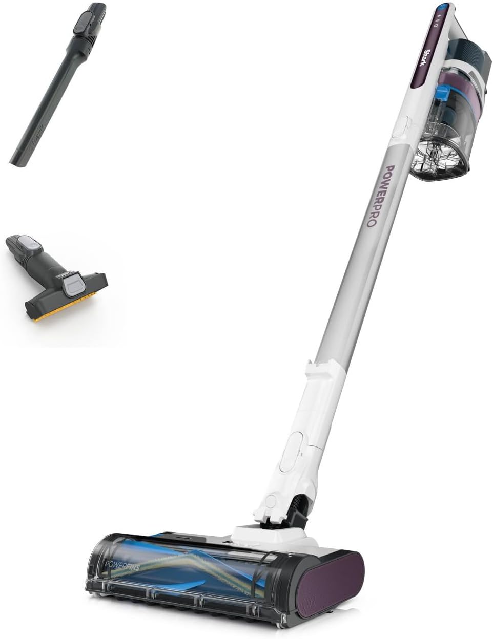 Shark PowerPro Cordless Stick Vacuum IZ370UK FloorDetect Anti Hair Wrap 50min