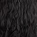 Stamped Glorious 26 Inch Curly Wig Long Lace Front Wigs Synthetic Black Wavy Wigs for Black Women Middle Parting Kinky Curly Wigs Heat Resistant Fiber
