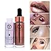 Doinshop Highlighter Liquid Make Up 6 Colors Concealer Shimmer Face Glow Cream (E)