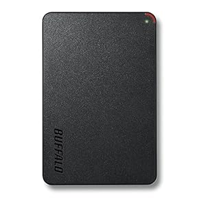 BUFFALO 2.5インチ(ポータブル) 外付けHDD 2TB ブラック HD-PCF2.0U3-GBE