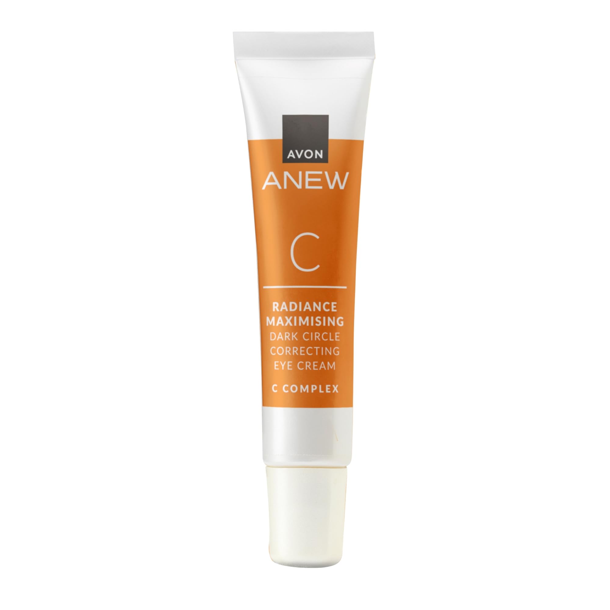 Avon Anew Radiance Maximising Dark Circle Correcting Eye Cream 15ml, Reawaken Tired-looking Eyes, Contains Vitamin C, Co-created by Dermatologists and Scientists, Cruelty Free