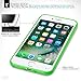 iPhone 7 Case, Terrapin iPhone 7 Cover - TPU Gel - Slim Design - Durable Shock Absorbing - Back Protector - Solid Green