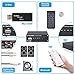 Bluetooth 5.0 Amplifier Stereo Receiver 2.1 Channel Audio Amp & U-Disk Music Player, Class D Wireless Integrated, for Home Audio System/Powered Subwoofer with Remote Control 50W x2 – Fosi Audio BL10Cthumb 2