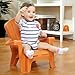 Kids or Toddlers Plastic Chairs 2 Pack Bundle,Use For Indoor,Outdoor, Inside Home,The Garden Lawn,Patio,Beach,Bedroom Versatile and Comfortable Back Support and Armrests Childrens Chairs.5 Colorful Little Tikes Contemporary Colors Make a Perfect Childs Chair. (ORANGE)