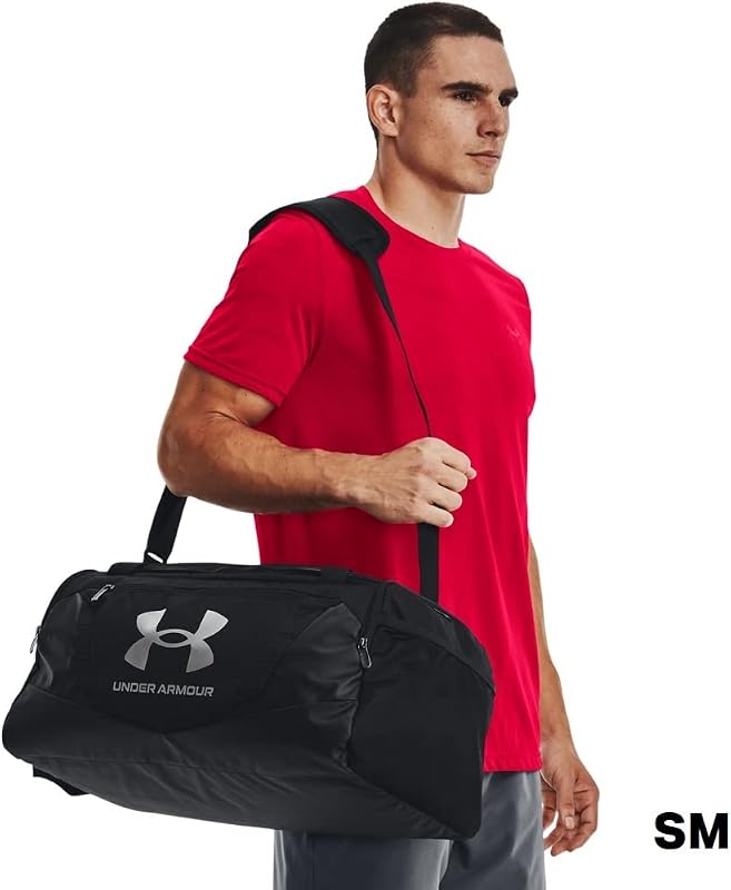 Unisex Undeniable 5.0 Small Duffle Bag - Black / Black / Metallic Silver - Small
