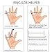 Silicone Wedding Ring for Men, 5 Pack 8mm Wide Mens Affordable Silicone Rubber Wedding Bands for Athletes Sports Workout Gym