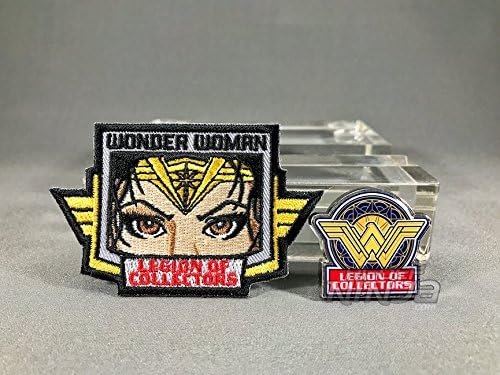 Wonder Woman Pin and Patch