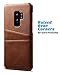 Galaxy S9 Plus Wallet Phone Case, XRPow Slim PU Leather Back Protective Case Cover With Credit Card Holder for Samsung Galaxy S9 Plus