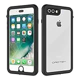 ORDTBY iPhone 7 Plus/8 Plus Waterproof Case, Underwater Full Sealed Cover IP68 Certified for Waterproof Snowproof Shockproof and Dustproof Case for iPhone 7 Plus/8 Plus - 5.5 inch(Clear)