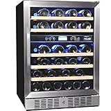 NewAir AWR-460DB Dual Zone 46 Bottle Wine Cooler