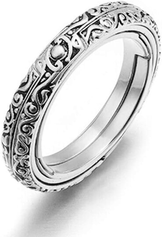 chengJellyLibrary Astronomical Sphere Fingerring, Cosmic Finger Ring For Couple Lover Jewelry Gifts