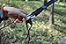 Cutequeen Double Nest Nylon Fabric Hammock with Multi Loops Tree Straps (Black/Purple)