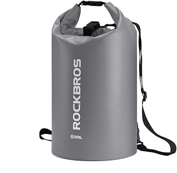 Amazon Rockbros ロックブロス 防水バッグ ドライバッグ ビーチバッグ 多機能 ジムバッグ Pvc防水 2l 5l 10l l 30l 40l 自転車通勤 運動旅行 超軽量 手提げ 肩掛け可能 Rockbros ロックブロス 防水 ケース ダイビングバッグ