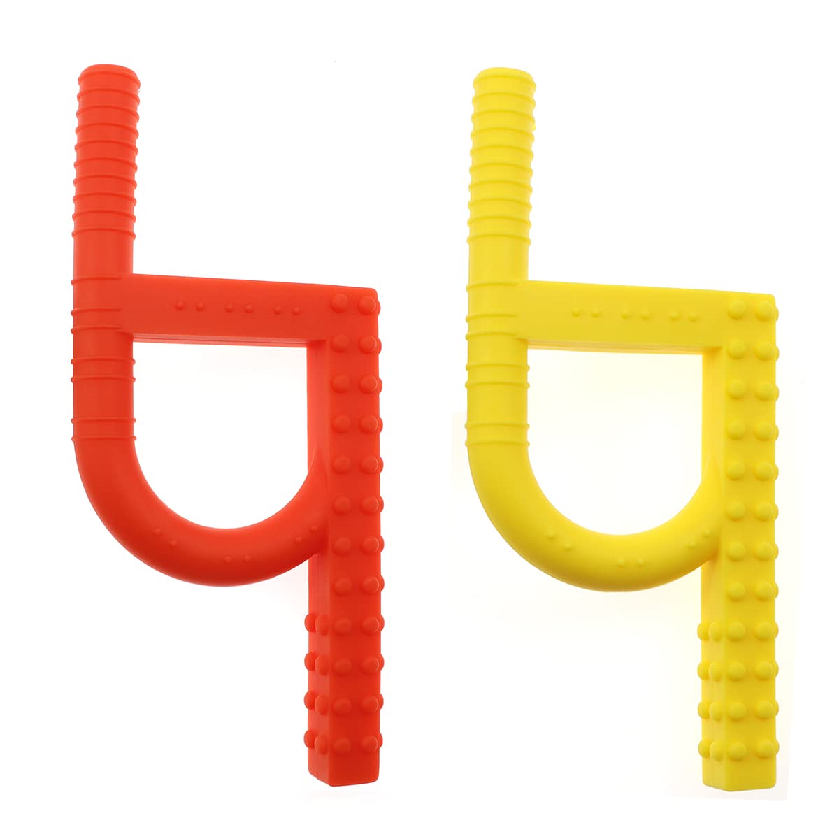 Sensory Chew Tool for Focus & Calm Support – Food Grade Silicone Oral Motor Aid, Chewing Alternative to Pencil Biting, Classroom Friendly Sensory Support for Daily Use (2 Pack)