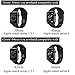 B-Great Breathable Hook and Loop Armband Compatible with 42mm Apple Watch Series 3 2 1 and 44mm Apple Watch Series 4