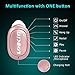 Mini Wireless Bluetooth Earphones ,Lobkin Stereo Headset Headphones with MIC In-Ear Earbuds - Rose Gold(One Pcs)