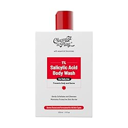 Chemist at Play 1% Salicylic Acid Body Wash Helps
