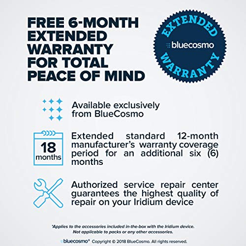 BlueCosmo Iridium 9555 Satellite Phone Bundle Only Truly Global