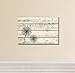 wall26 Rustic Canvas Prints Wall Art - Dandelion Artwork on Vintage Wood Board Background Stretched Canvas Wrap. Ready to Hang - 12
