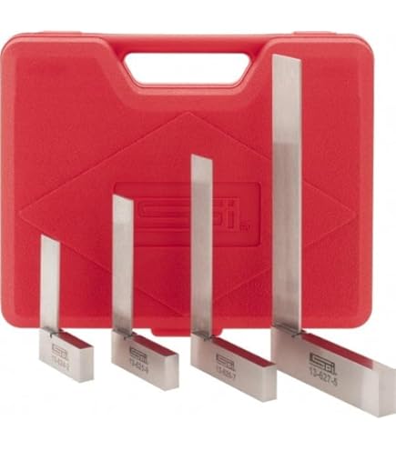 Amtech Engineer's Square - 5,5cm Precisie Meetgereedschap - Massief Staal - Gehard En Gepolijst