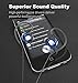 AILIHEN SE-01 Sport Sweatproof Earphones Headphones with Microphone for Running Gym,In Ear Earbuds for iPhone iPod iPad Laptop Mac Tablets (Blue)