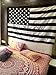 The Boho Street Vintage American Flag Tapestry Black and White 100% Cotton, Indian Hippie Wall Hanging, Bohemian Bedspread, Mandala Cotton Dorm Decor Beach Cover up