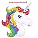 KONGZING Unicorn Party Favor Bags 12 Pack Unicorn Bag with Drawstring Backpack Pink Treat Bag for Women Girls Birthday