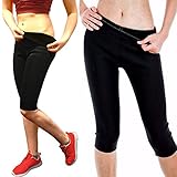 Women's Slim Pants Thermo Neoprene Sweat Sauna Body Shapers Yoga Leggings