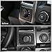 Voodonala Carbon Fiber Grain Four Wheel 4WD 4-Wheel Drive Switch Trim for Ford F150 2015 2016 2017
