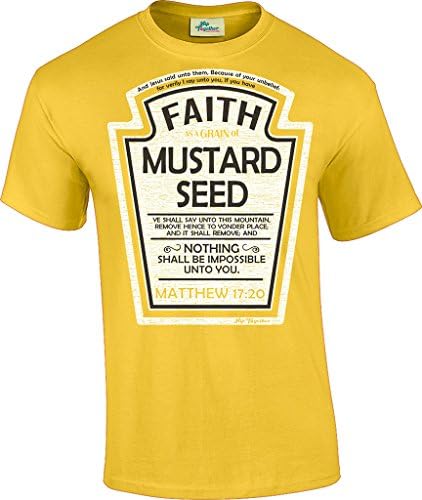 Hip TogetherFaith as a Grain of Mustard Seed Christian Parody T-Shirt