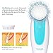 TANAAB Sonic 3 in 1 Facial Cleansing Brush - Oscillating Silicone Cleaner Set Waterproof Gentle for Women & Men Unclog Pores Remove Dead Cells Blackheads Massage & Rejuvenate The Skin Reduce Wrinkle