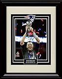 Framed Tom Brady Autograph Replica Print - Greatest Game Ever - The GOAT!