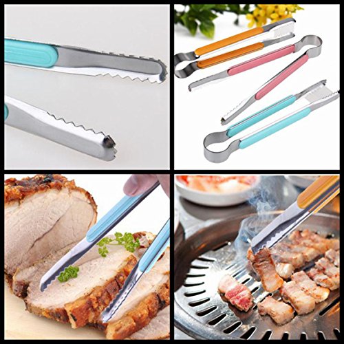 RunTo 8 Piece Professional Grade Grill Griddle BBQ Barbecue Tool Set- 2 Spatulas, 2 Bottles, 2 Egg Rings, 1 Chopper Scrapper and 1 Tong - Great for Flat Top Cooking, Teppanyaki, Camping and Tailgating - Thumbnail 5