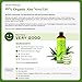 Seven Minerals 99% Organic Aloe Vera GEL, Travel Size 2 fl oz