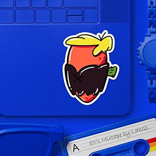 Barney Carrot Flintstones | Sticker | Funny | Cartoon | Vinyl Decal | Lunch Box | Water Bottle | Laptop | Phone | Iphone | Skateboard | Car