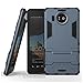 Cocomii Iron Man Armor Microsoft Lumia 950 XL Case, Slim Thin Matte Vertical & Horizontal Kickstand Reinforced Drop Protection Fashion Bumper Cover Compatible with Microsoft Lumia 950 XL (Black)