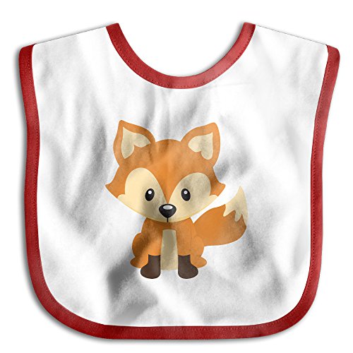 MGDBB Kids' To Slobber Casual Cartoon Fox Baby Bib