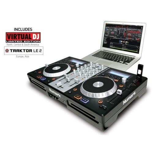 Numark MixDeck Express | Premium DJ Controller with CD & USB Playback [2011 Model]