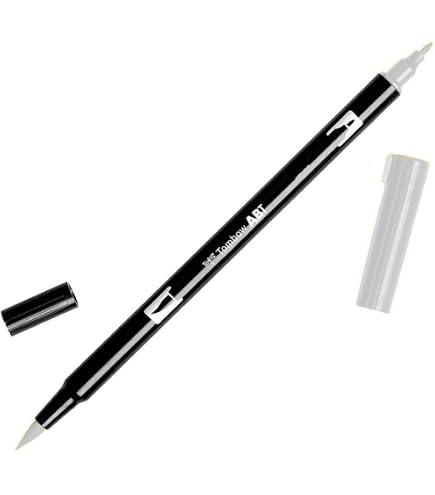 Amazon.com: Tombow 56636 Dual Brush Pen Art Marker, N60 - Cool
