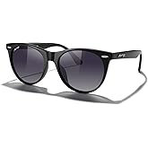 MERRY'S Retro Round Polarized Sunglasses for Women Fashion Trendy Shades S6185