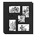 Pioneer Photo Albums Pioneer Sewn Embossed Collage Frame 5-Up Photo Album 12