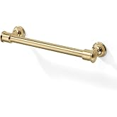 TUNNY 10 Pack 5"/128mm Screw Spacing Champagne Bronze Cabinet Pulls | brass cabinet pulls Drawer Pulls Cabinet Hardware Kitchen Cabinet Handles for Bathroom Dresser Pulls TU10187