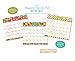 Orange Circle Studio 2017 Magnetic Monthly Calendar Pad, Retro Days (18526)