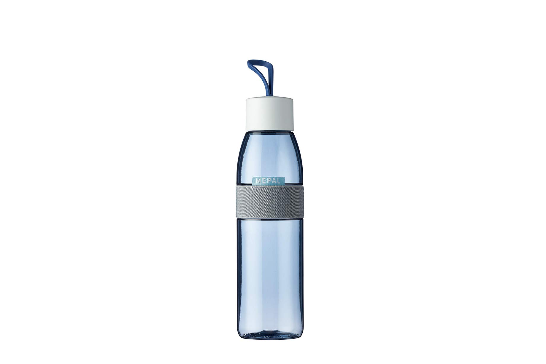 Mepal โ Water Bottle Ellipse โ Reusable Water Bottle โ Leak Proof Drinking Bottle Suitable For Carbonated Drinks โ BPA-Free - 500 ml โ Nordic Denim โ image 1