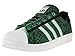adidas Originals Men's Superstar Glow-in-the-Dark Shoes,Black/Shock Mint/White,11 M US