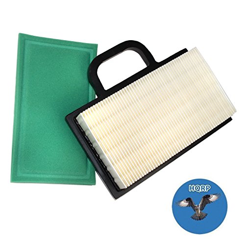 HQRP Filter Cartridge with Pre-cleaner compatible with Husqvarna LGT2654 GTH2448T YTH2242T YTH2348 YTH2448T YTH2454T (2006-05) Riding Mower, 531307044 / 499486S Replacement