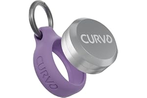 CURVD Premium Carrying Case – Durable Travel Keychain Container, Medicine Pill Organizer & Travel Pill Box, Small Waterproof Holder for Pills, Earplugs, Jewelry, Compatible with Loop, Vibes & Eargasm