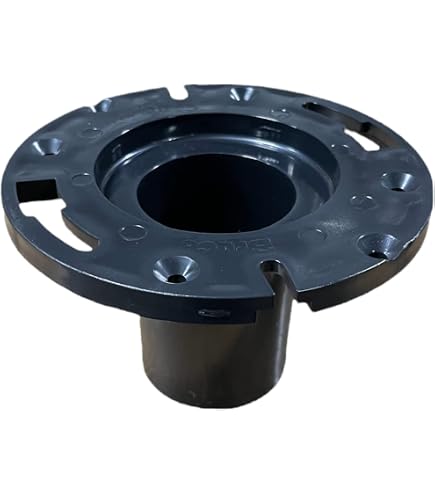 Sioux Chief ABS Closet Flange – 3 Inside Fit With Stainless Steel Ring, Corrosion-Proof Sioux Chief ABS Closet Flange – 3 Inside Fit With Stainless Steel Ring, Corrosion-Proof